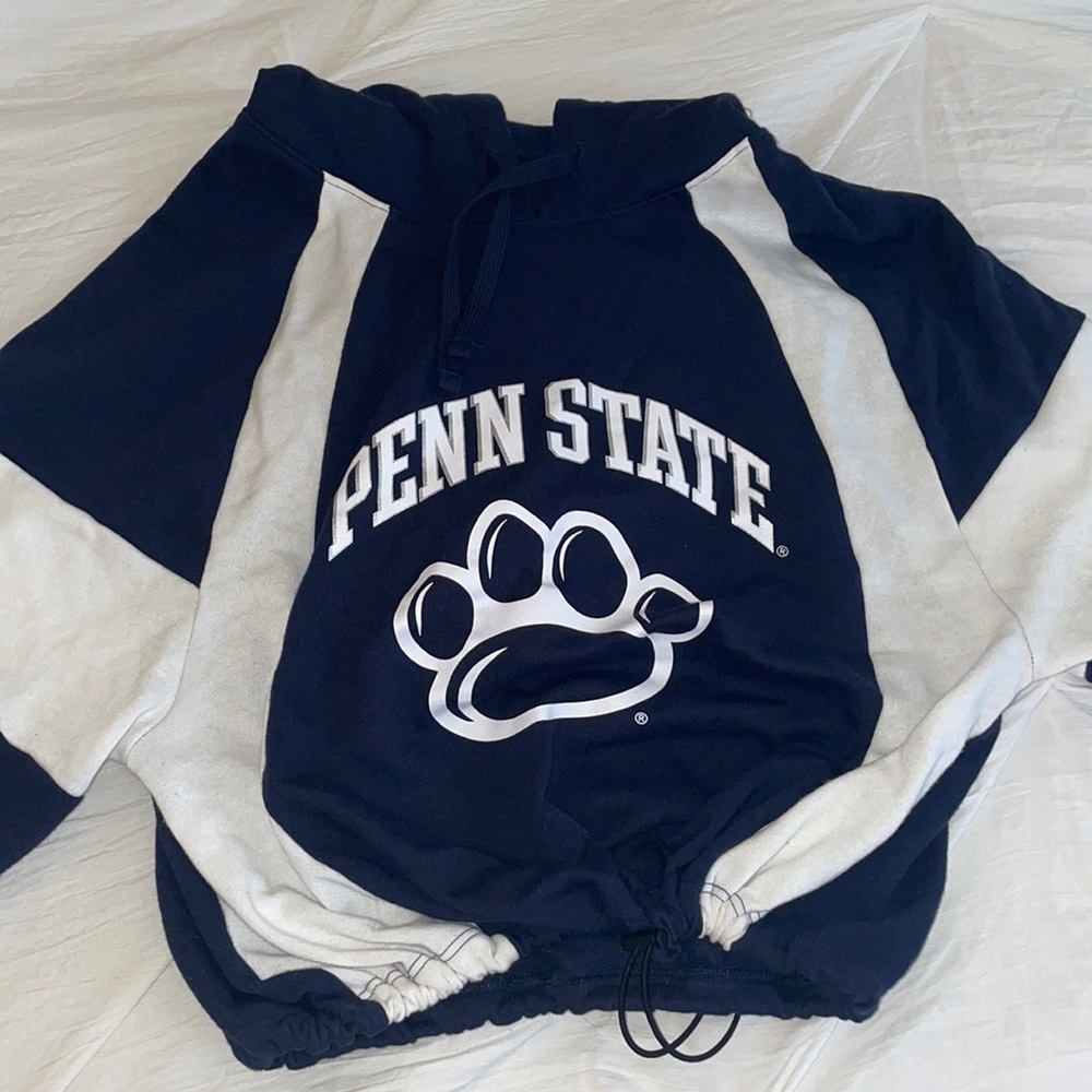 Penn state crop hoodie